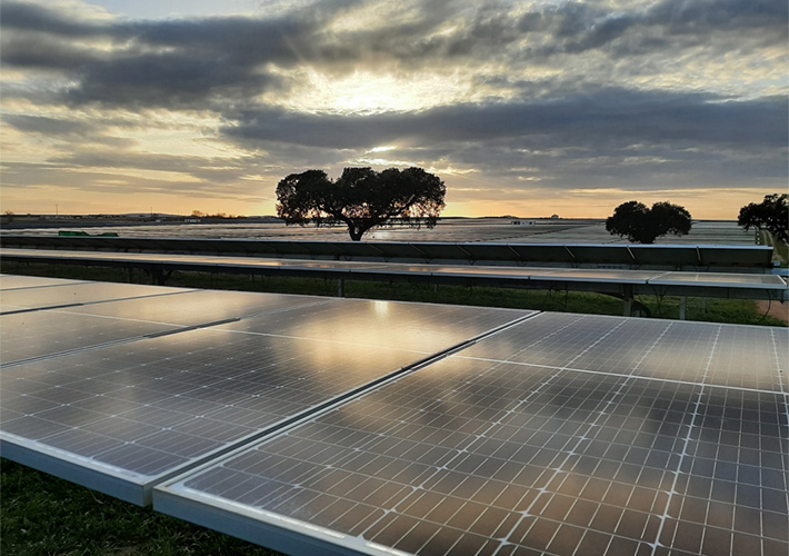 Foto Iberdrola y FCC firman un acuerdo para el reciclaje industrial de paneles fotovoltaicos.