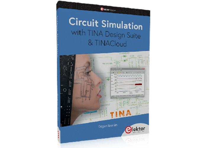 foto noticia New book in stock! The "Circuit Simulation with TINA Design Suite & TINACloud" (incl. One-year License of TINACloud Basic Edition).