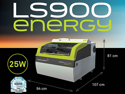 Foto La máquina laser LS900 Energy de Gravograph gana el premio ''Producto del Año''