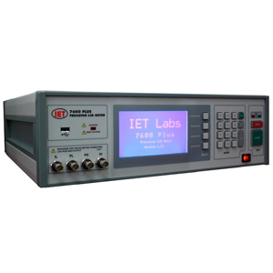 Foto Instrumentos de Medida, S.L. presenta la nueva versión del medidor de LCR modelo 7600 Plus de IET Labs. 