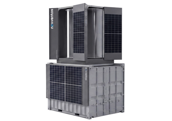Foto novventos mostrará en directo su sistema energético híbrido completo en WindEnergy Hamburg 2026: eólica, solar y control inteligente en una única solución integrada.