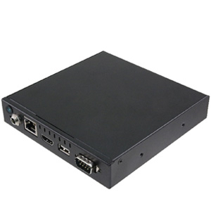 Foto Solución HDBaseT: monitor táctil de 15” con extensor y módulo Rx 