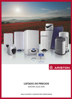 ARISTON_Agua Caliente_Calefaccion_Renovables_Listado de Precios_julio 2015
