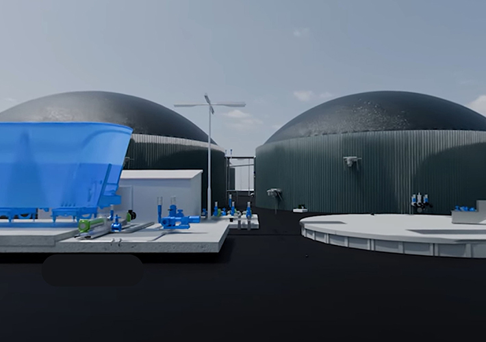 foto Realidad Virtual para mostrar cómo la digitalización ha transformado las plantas de biometano.