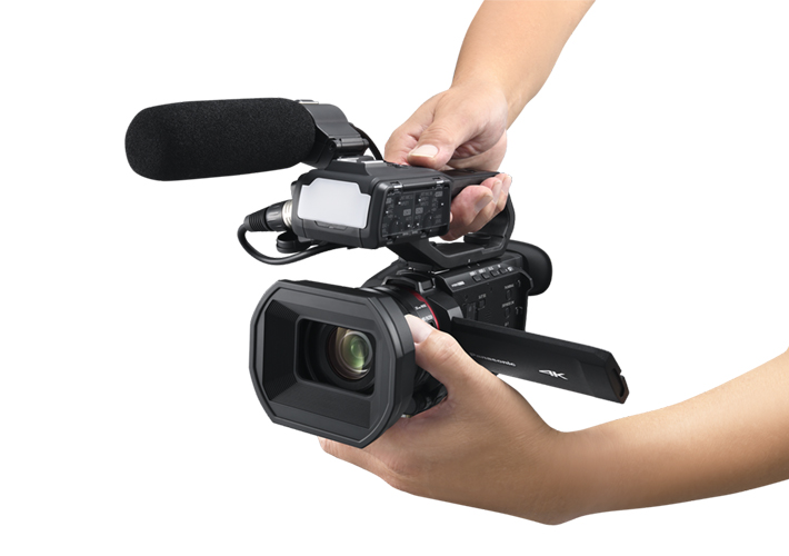 foto LOS NUEVOS CAMCORDERS PROFESIONALES 4K DE PANASONIC OFRECEN UNA CALIDAD DE IMAGEN Y MOVILIDAD SUPERIORES.