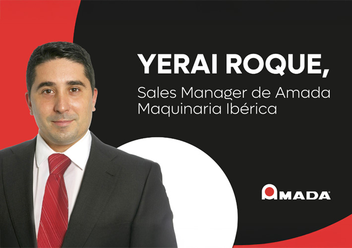 foto Entrevista a Yerai Roque, Sales Manager de AMADA Maquinaria Ibérica.