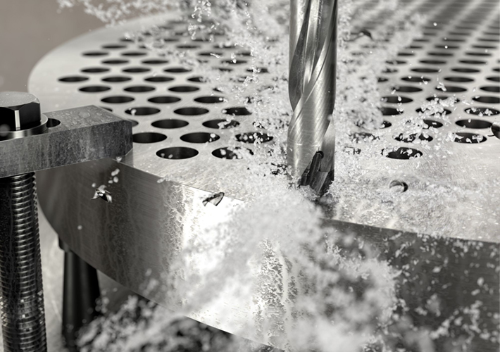 foto Proceso de desarrollo de CoroDrill® DE10, la segunda generación de brocas de punta intercambiable de Sandvik Coromant.