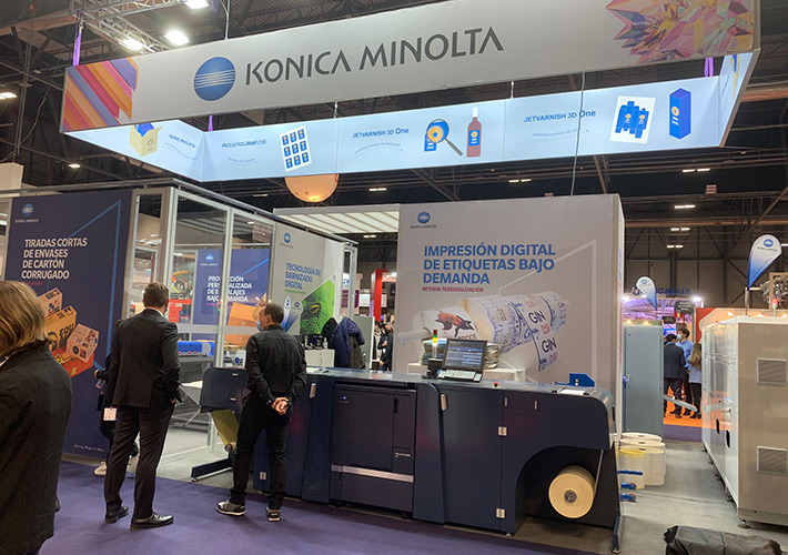 Foto Konica Minolta despliega todo su potencial y presenta su maquinaria más innovadora en Empack 2021