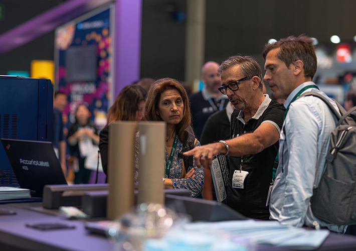 foto Konica Minolta captó la atención de cientos de profesionales con sus novedades en Labelexpo 2025.