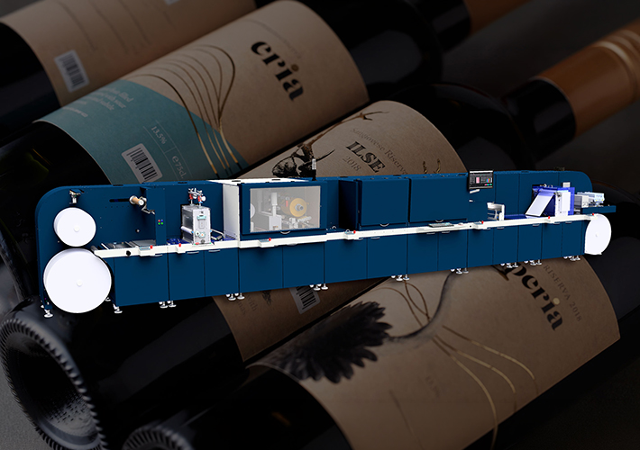 foto Konica Minolta presenta la JETvarnish 3D Web 400 de MGI: barnizado y laminado en una sola pasada.