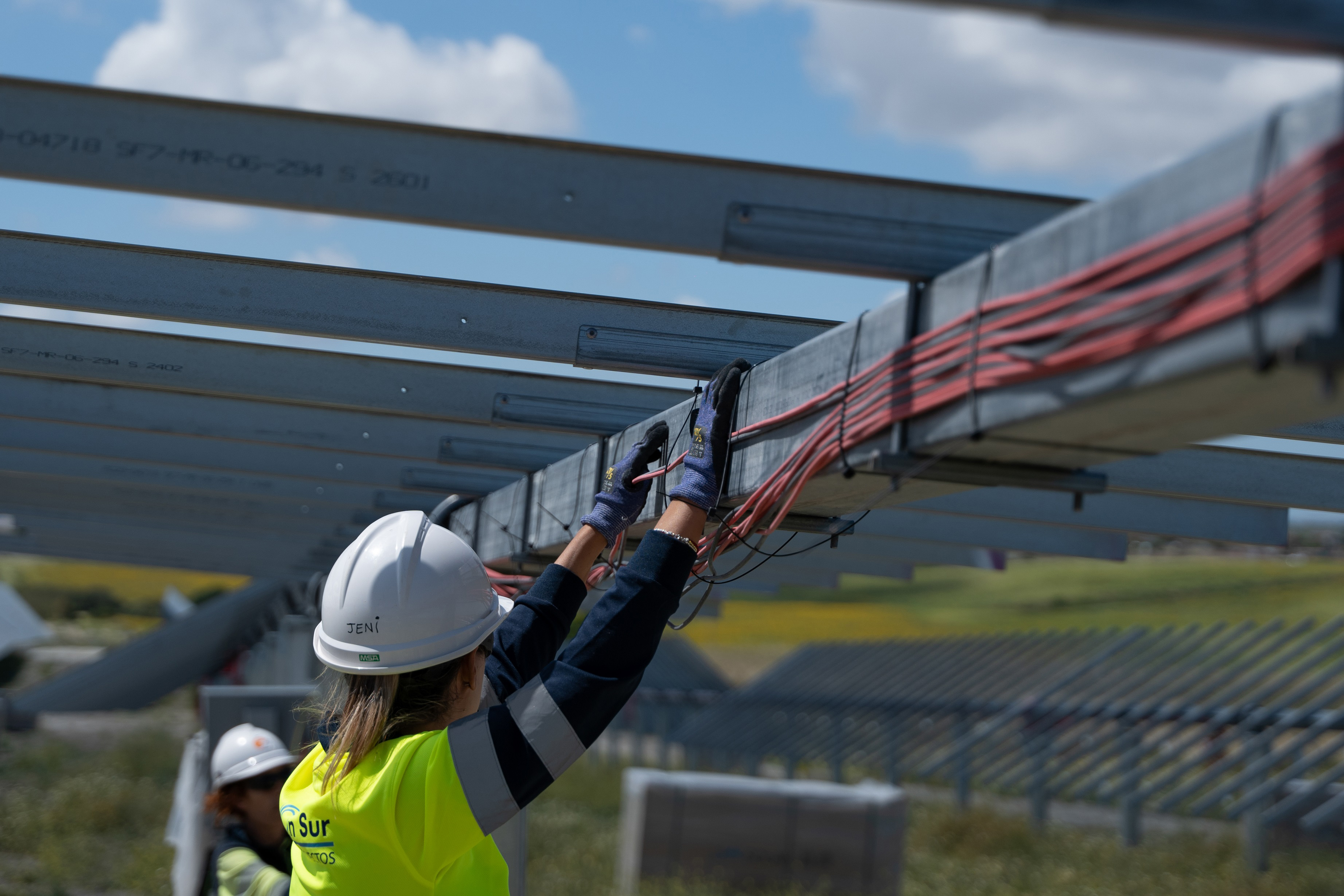 foto Statkraft empieza a suministrar energía renovable de la planta El Rancho, en Cádiz.