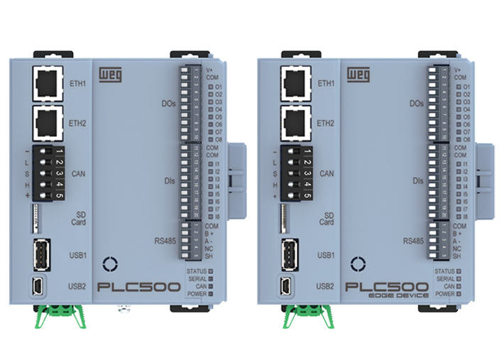 foto noticia WEG presenta su nueva serie PLC500 para la Industria 4.0.