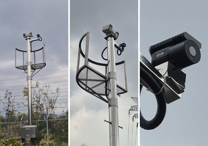 foto Detección y supervisión de fugas de gas metano en instalaciones de regulación de presión de GNL utilizando cámaras OGI Flir e IA.