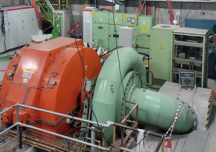 foto Velocidad inteligente en las centrales hidroeléctricas de Endesa.