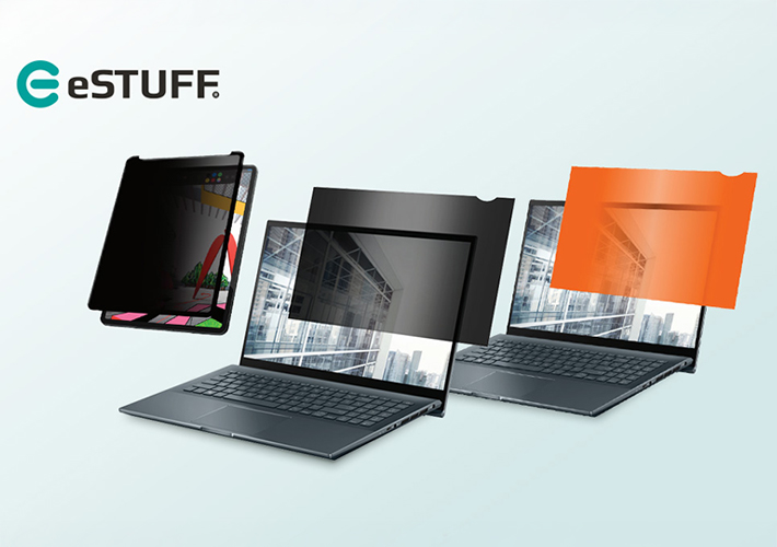 foto EET incorpora a su catálogo los filtros de privacidad eSTUFF, para trabajar con más seguridad en cualquier lugar.