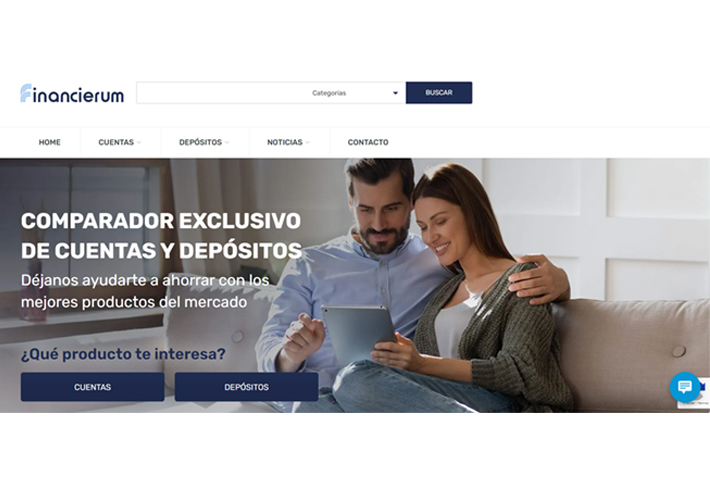 foto Nace Financierum, el nuevo comparador financiero español.