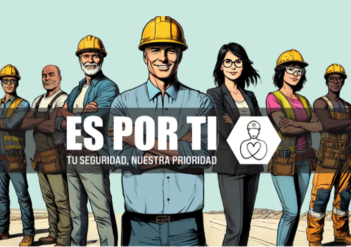 foto ‘ES POR TI’: LoxamHune lanza una campaña para concienciar sobre la importancia de la seguridad en el trabajo.