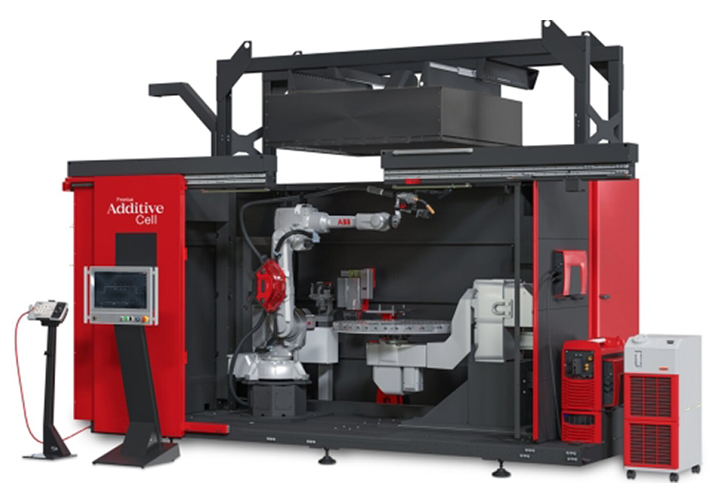 foto Fronius Additive Cell combina fabricación aditiva, software y automatización.