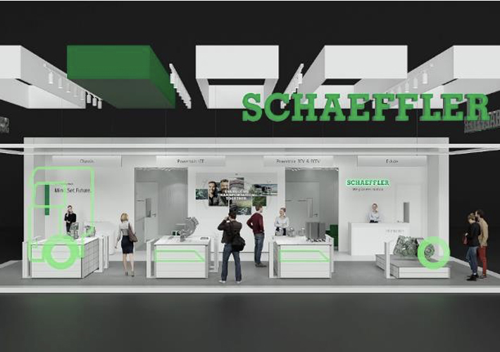 foto Schaeffler en la IAA Transportation: soluciones de accionamiento y chasis para un sector del transporte sostenible.