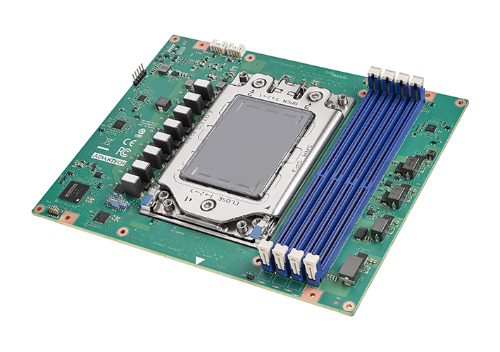 foto Advantech presenta el primer módulo COM-HPC en el mundo con procesadores para servidores AMD EPYCTM Embedded 7003 de muy alta potencia Hasta 64 núcleos para diseños de servidores distribuidos robustos.