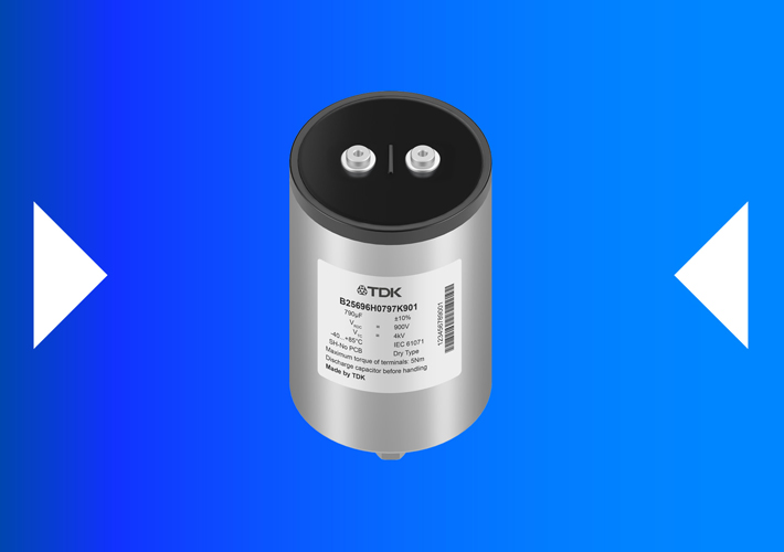 foto Condensadores DC-link para electrónica de potencia B25696H con inductancia ultrabaja.