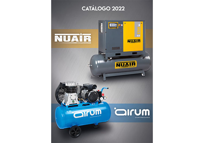 Foto nuevo CATALOGO 2022 Compresores AIRUM - NUAIR