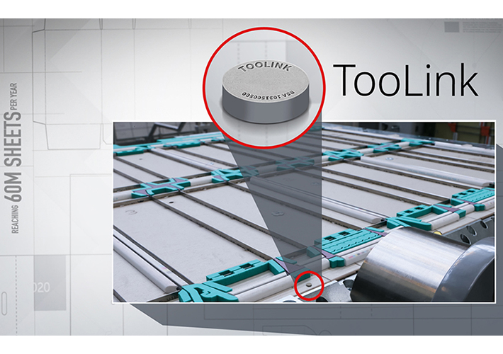 Foto TooLink – útiles de troquelado conectados con troqueladoras