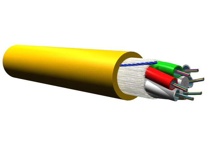 Foto Cables de fibra óptica con reacción al fuego B2ca 