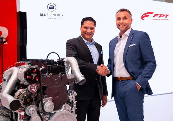 foto noticia FPT INDUSTRIAL ANNOUNCES THE ACQUISITION OF A MINORITY STAKE IN BLUE ENERGY MOTORS