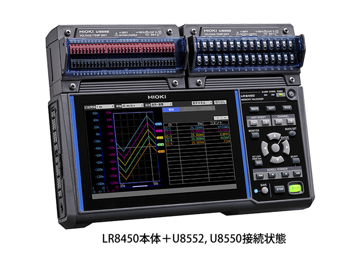 Foto Instrumentos de Medida, S.L. presenta el nuevo datalogger y registrador gráfico portátil, de su representada Hioki, con 330 canales con muestreo inalámbrico de 1 ms