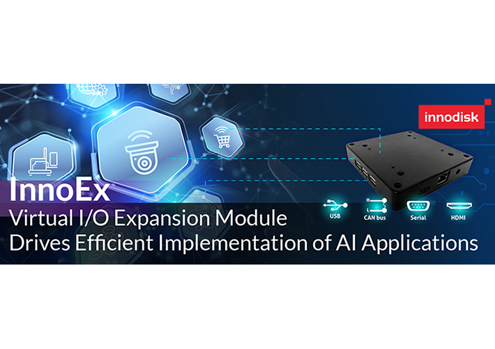 foto El módulo de expansión de E/S virtuales InnoEx de Innodisk contribuye a la eficiente implementación de aplicaciones IA