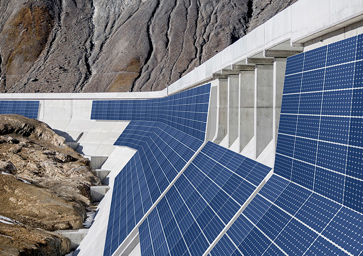 Foto Axpo construirá una planta solar en las paredes de la presa más alta de Europa