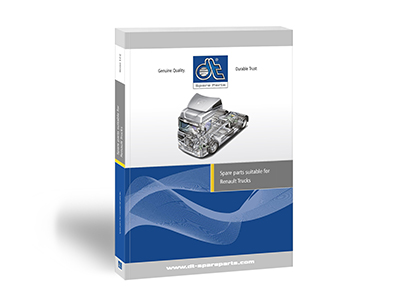 foto noticia Novas peças de reposição adequadas para Renault Trucks. DT Spare Parts expande ainda mais sua gama e peças de reposição para caminhões com um novo catálogo de produtos.