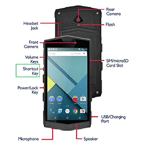 foto noticia PDA industrial con pantalla táctil multi-touch de 5” y Android 8.0 