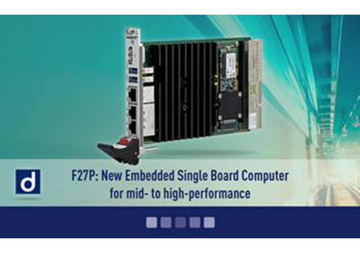 foto F27P: NEW EMBEDDED SINGLE BOARD COMPUTER FOR MID- TO HIGH-PERFORMANCE