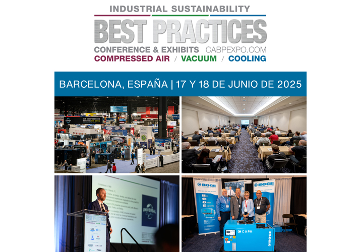foto BOGE Compresores participará en La EXPO y Conferencia de Mejores Prácticas de Sostenibilidad Industrial de Barcelona.
