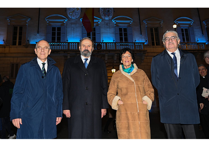 foto noticia La Fundación Endesa ilumina el exterior de la Embajada de España ante la Santa Sede por su IV centenario.