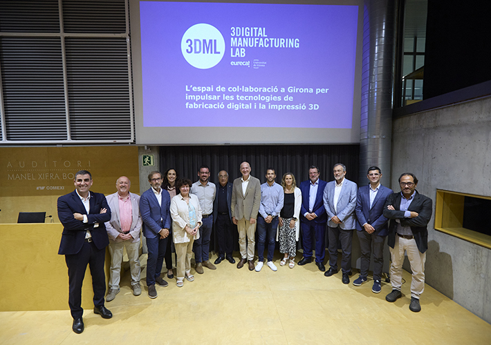foto Inaugurado el 3Digital Manufacturing Lab (3DML), un nuevo espacio de colaboración para impulsar las tecnologías de fabricación digital y la impresión 3D en Girona.