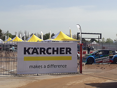 foto noticia Kärcher de nuevo proveedor del campeonato mundial de Rallycross 2018.
