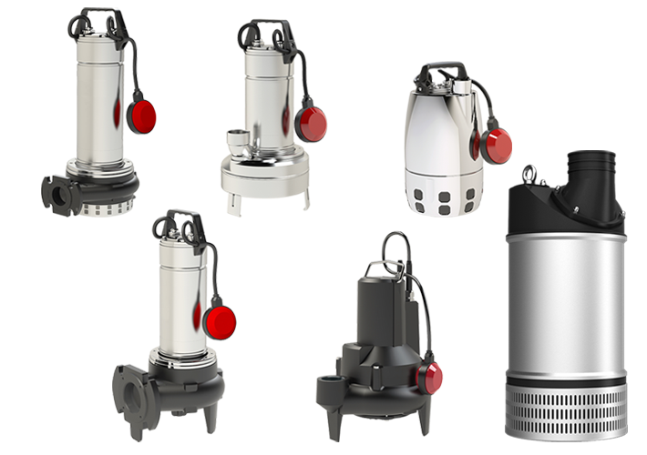 Imagen Bombas Sumergibles para drenaje y aguas residuales.
