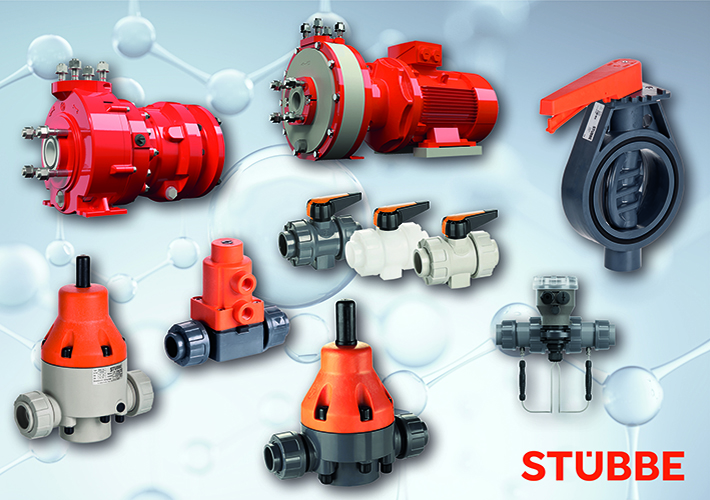 foto BOMBAS Y VÁLVULAS STÜBBE PARA LA INDUSTRÍA QUÍMICA.