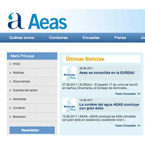 Imagen Asociación Española de Abastecimientos de Agua y Saneamiento - Aeas