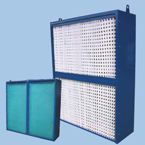 Imagen  Panel aspirante y filtrante Naer modelo PF-UP para spray, polvo ligero y partículas volátiles.