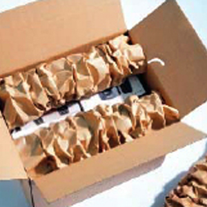 Foto Tubos híbridos de embalaje, combinan aire y papel, para rellenar y proteger Storopack